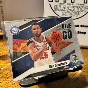 Ben Simmons Mozaic Trading Card